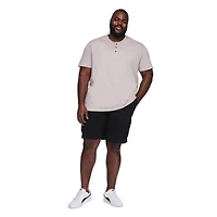George Big Men's Washed Henley T-Shirt