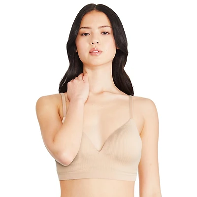 Soutien-gorge côtelé George pour femmes Tailles P–2XL