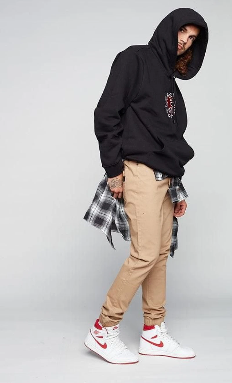 DNM.WORKS™ JAGGER - Jogger Classique 5 Poches - Sergé Extensible