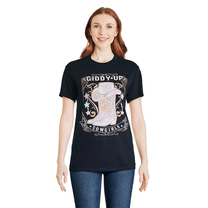The Pink Closet Women's Boyfriend Fit Tee