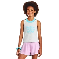 Justice Girls' Layered Rib Tank Top