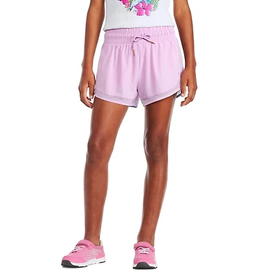 Short de course en maille Justice pour filles