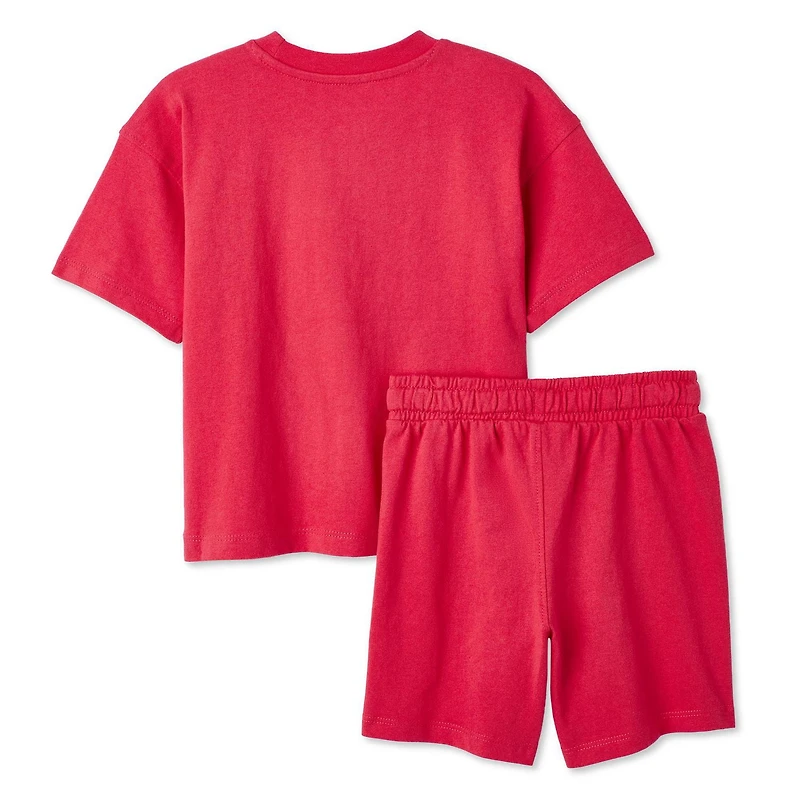 Ensemble 2 pièces avec t-shirt et short George pour petits garçons