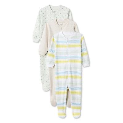 George Baby Boys' Sleeper 3-Pack