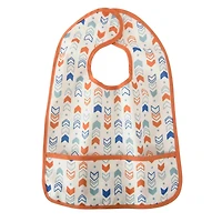 Bavoirs pour bébé George Baby, résistants à l'eau, lavables, résistants aux taches et aux odeurs, lot de 3 comprenant 1 bavoir surdimensionné pour plus de couverture, camions