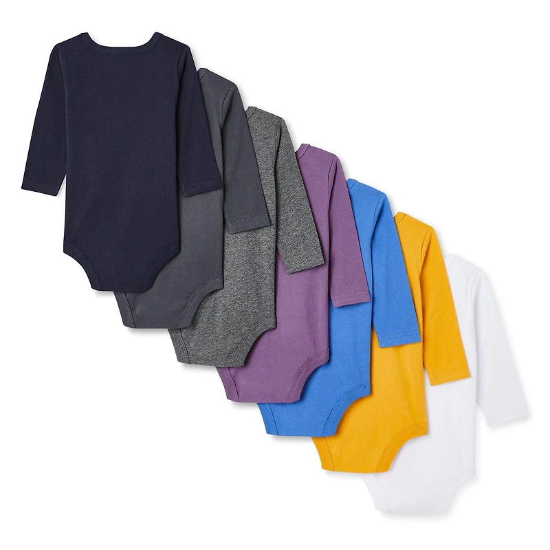 George Infants' Gender Inclusive Bodysuits 7-Pack