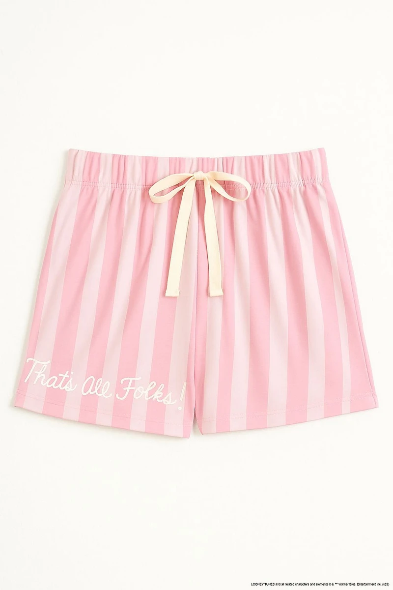 Looney Tunes Women's Tweety And Sylvester Sweet Treats Cami and Shorts Pajama Set - 2 Piece