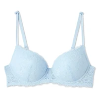 Soutien-gorge pigeonnant avec dentelle George pour femmes