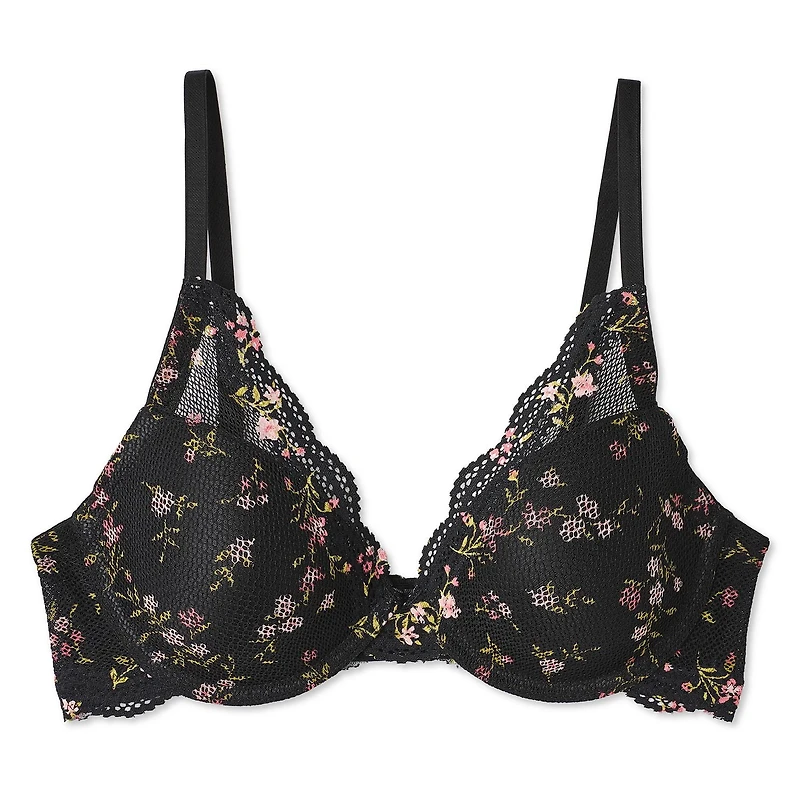 George Women's Underwire Lace T-Shirt Bra