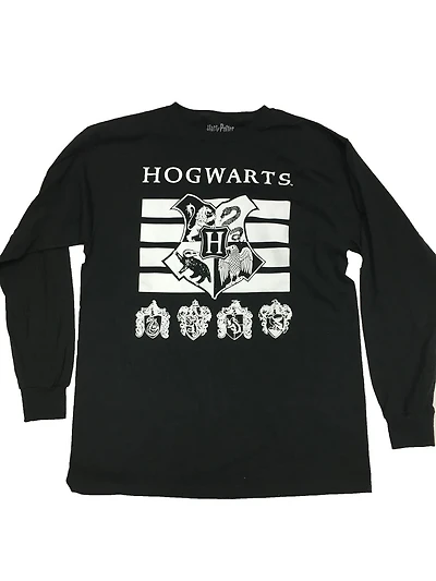TEE MANCHES HARRY POTTER HOGWARTS