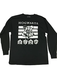 TEE MANCHES HARRY POTTER HOGWARTS