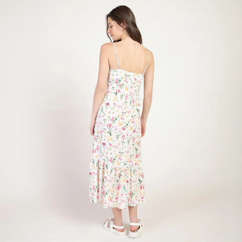Bloom Girl, Back Smocking Dress, Sizes XS-XL