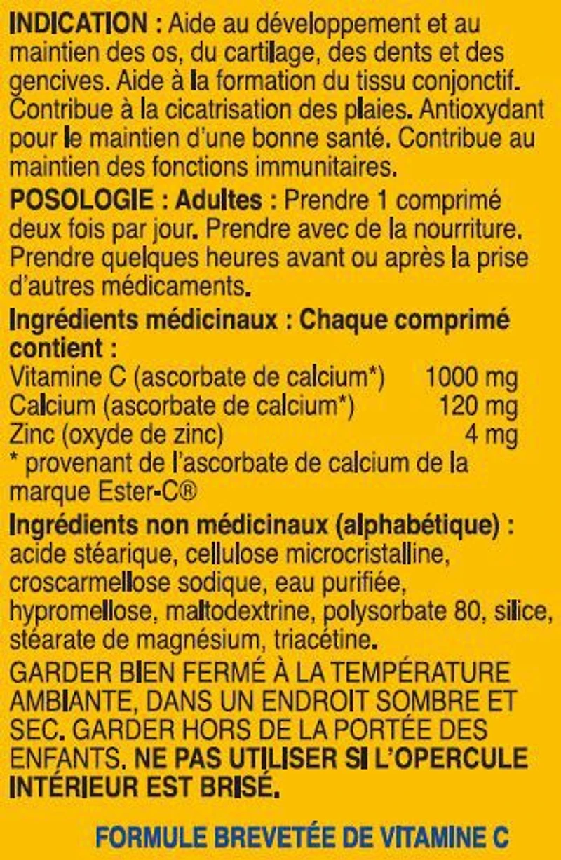 Ester-C Vitamin C Coated Tablets