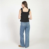 Bloom Girl, Button Front Eyelet Tank, Sizes XS-XL