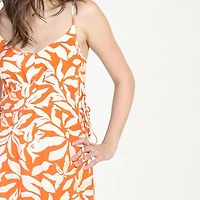 Bloom Girl, robe longue avec cordon de serrage