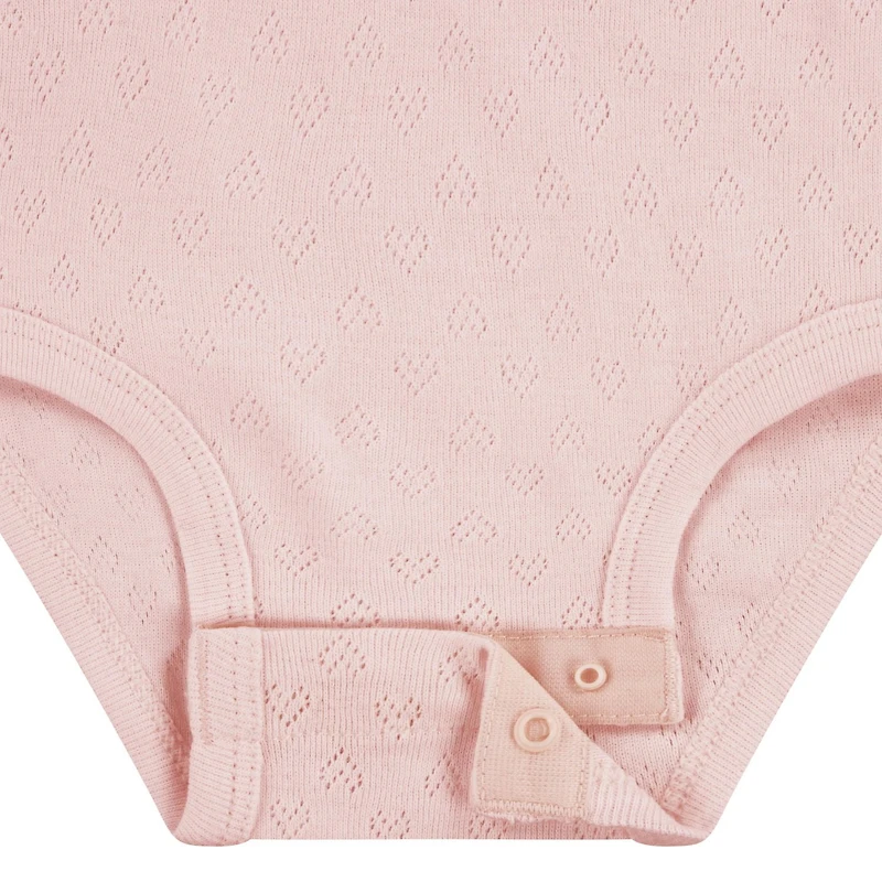 Huggies Organic Cotton 2-piece Pointelle Bodysuit & Pant Set