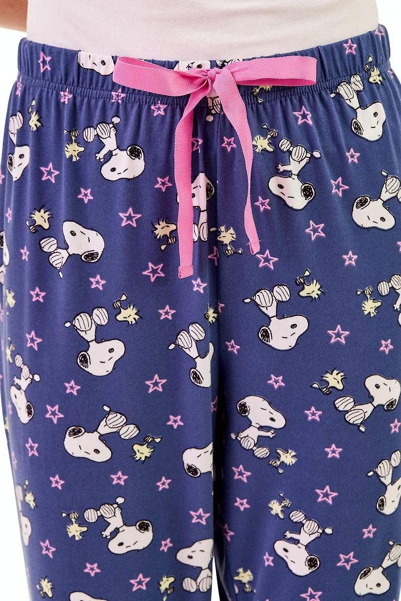 Pantalon de pyjama jogger Peanuts pour femmes