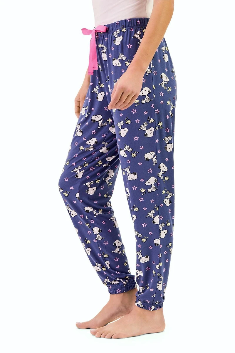 Pantalon de pyjama jogger Peanuts pour femmes