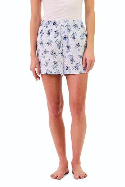 Disney Stitch Women's 2-Pack Boxer Sleep Shorts