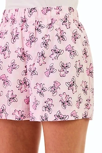 Disney Stitch Women's 2-Pack Boxer Sleep Shorts
