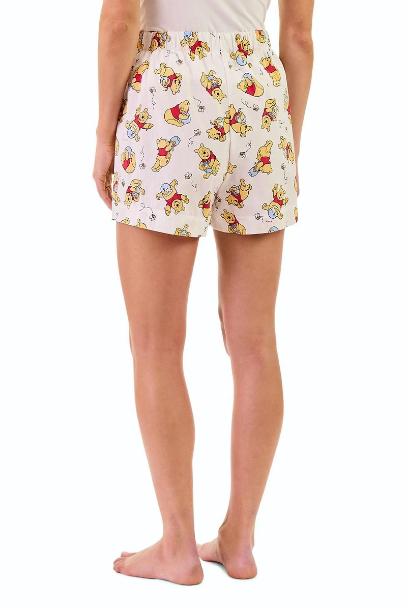 Disney Winnie the Pooh Women's 2-Pack Boxer Sleep Shorts