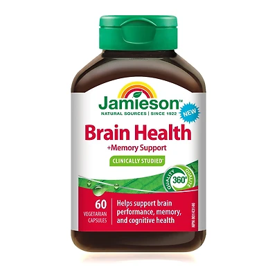 Jamieson Brain Health & Memory Support, 60 Count