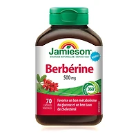 Jamieson capsules de berbérine, 500 mg, végétérienne, 70 capsules