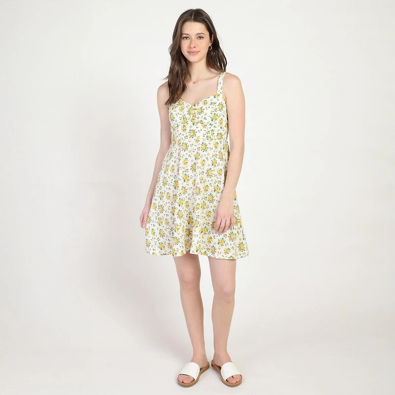 Bloom Girl, mini-robe à encolure en cœur, tailles TP TG