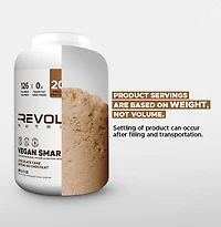 Revolution Nutrition, Vegan Smart, Vegan Protein Powder, 20g Of Protein Per Scoop, 908g, 26 Servings, Dairy Free, Plant Based, Sugar Free, Soy Free, Keto Friendly, For Men & Women, Chocolate Cake (2 Pounds)