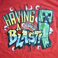 Boys Minecraft Pocket Blast Long Sleeve T-Shirt