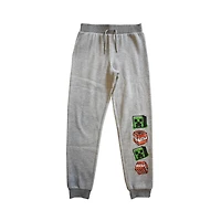 Pantalon de jogging Minecraft Creeper TNT Heads avec cordon de serrage pour garçon