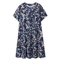 Robe t-shirt à encolure ras du cou Lane Bryant Plus pour femmes
