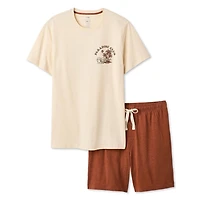George Men's Two Piece Pajama Set
