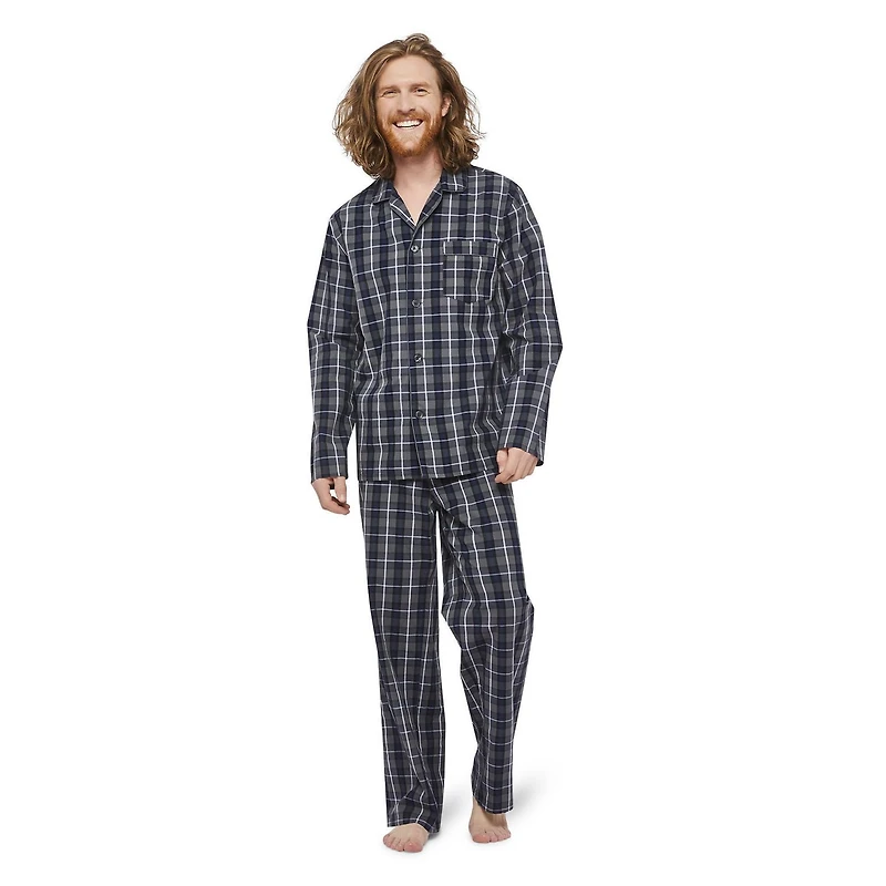 Ensemble de pyjamas à col cranté George pour hommes