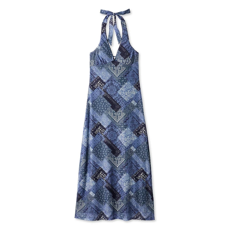 Robe longue à encolure bain-de-soleil Wild Skye pour femmes