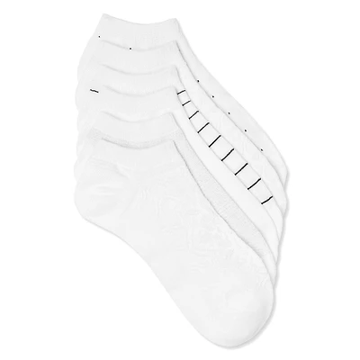 George Women's Low Cut Socks 6-Pack, One Size