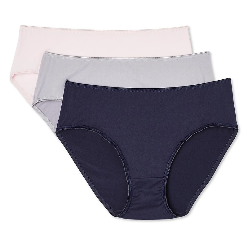 George Women's Soft Touch Briefs 3-Pack, Sizes S-XL