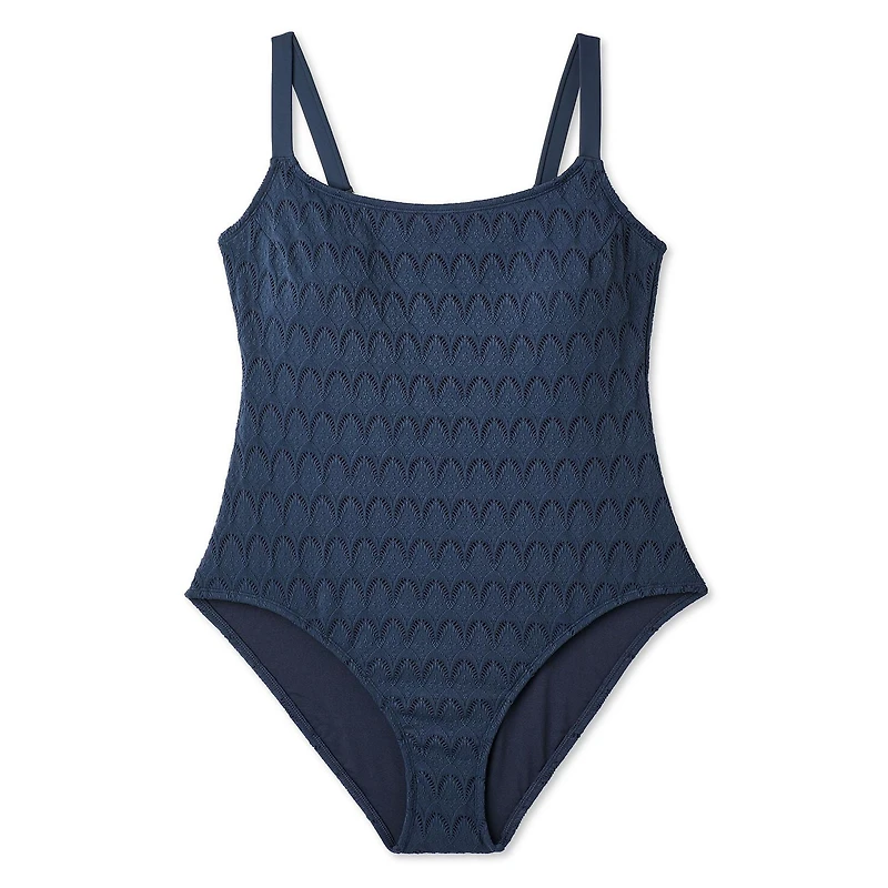 George Women's Plus Scoop-Neck One Piece Swimsuit