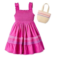 George Toddler Girls' Two Piece Dress and Purse Set