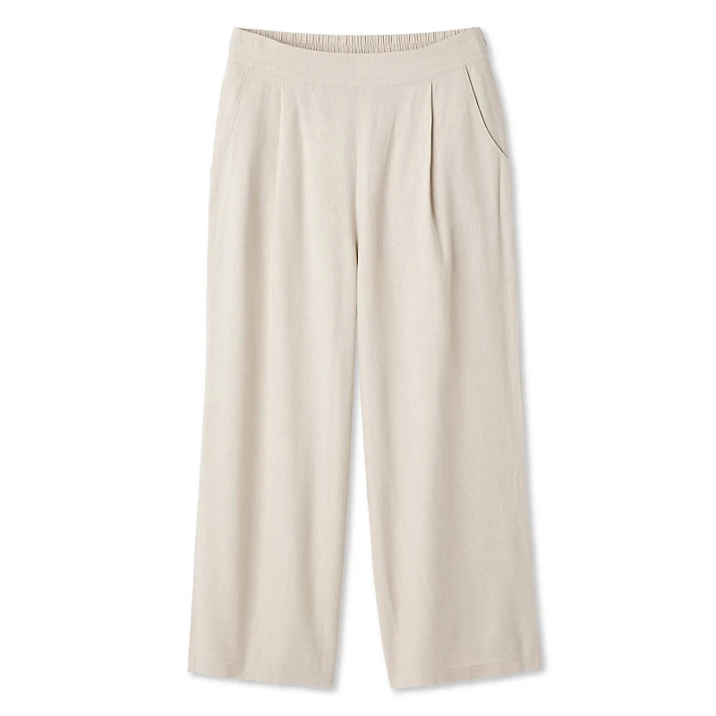 Iyla Women's Linen Gaucho Pant
