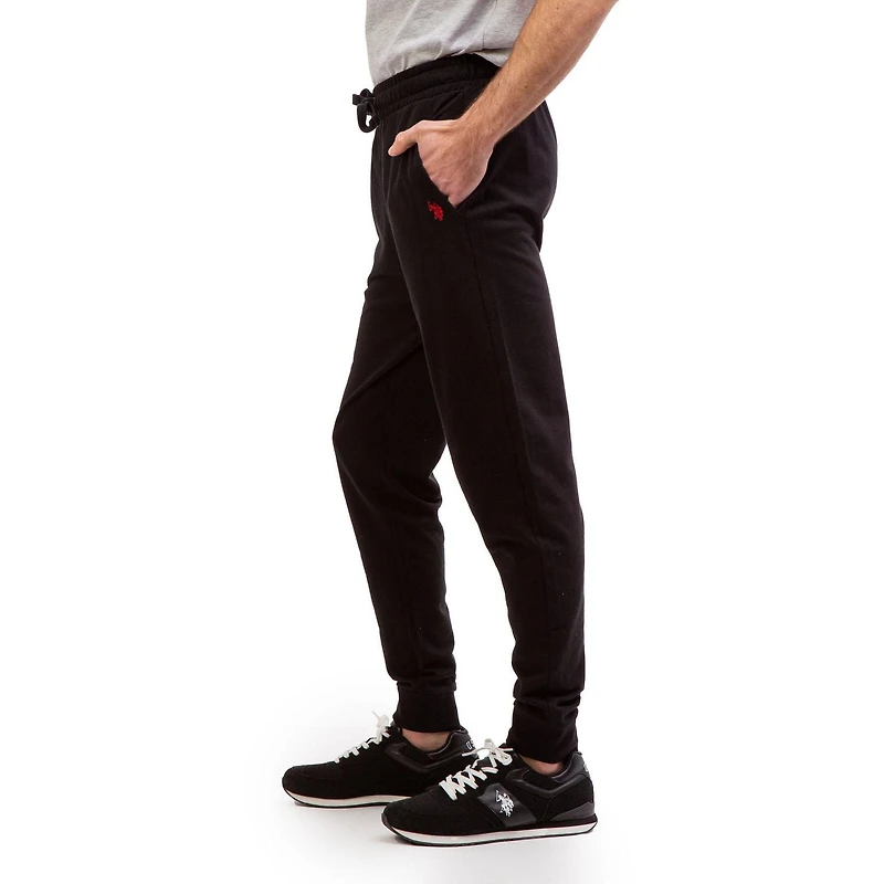 U.S. Polo Assn Pantalon de jogging en tissu éponge pour homme
