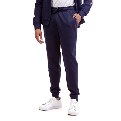 U.S. Polo Assn Pantalon de jogging en tissu éponge pour homme