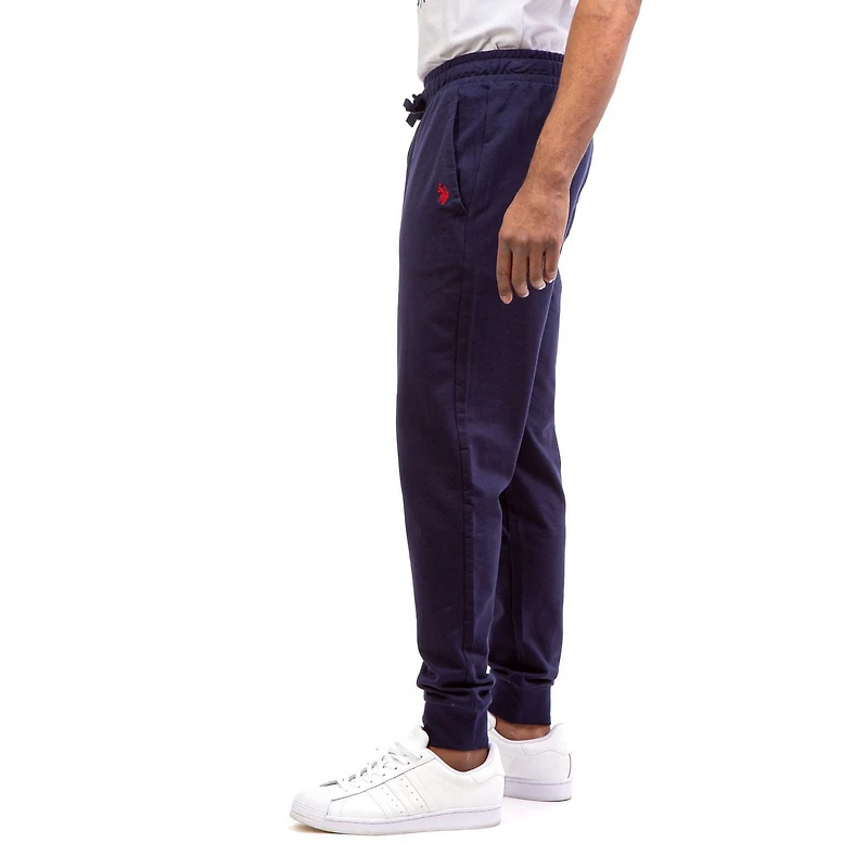 U.S. Polo Assn Pantalon de jogging en tissu éponge pour homme