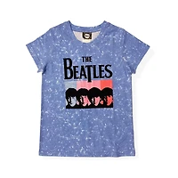 The Beatles Tee shirt ample à manche courte pour fille