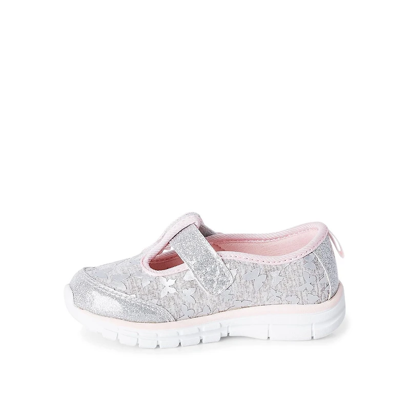 Athletic Works Toddler Girls' Blake Sneakers, Sizes 5-10