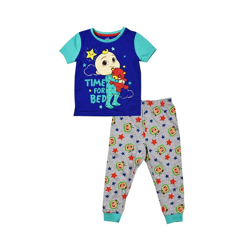 Toddler Boys Cocomelon 2 Piece Ready for Bed Set