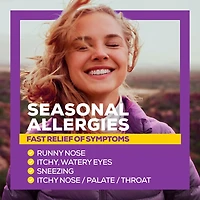 Allegra 12 Hour Allergy Medication, Non Drowsy, Fast, Multi-Symptom Allergy Relief Medicine for Sneezing, Runny Nose, Itchy/Watery Eyes, Throat or Palate, Fexofenadine Hydrochloride 60 mg, 36 Tablets, 30 Tablets