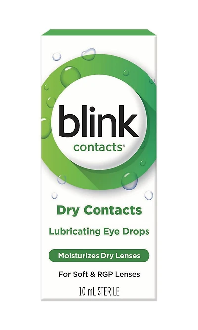 Blink Lubricating Contact Lens Drops, 10 mL