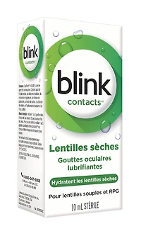 Blink Lubricating Contact Lens Drops, 10 mL