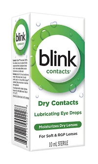 Blink Lubricating Contact Lens Drops, 10 mL